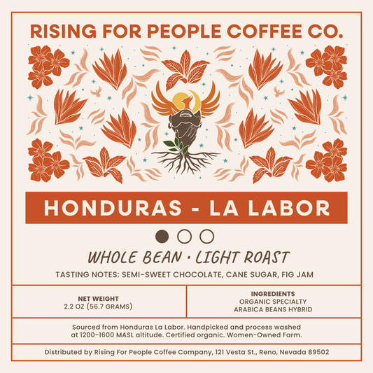 4x4 Honduras - La Labor WB LR Label - NeoCity Creative - Stickers