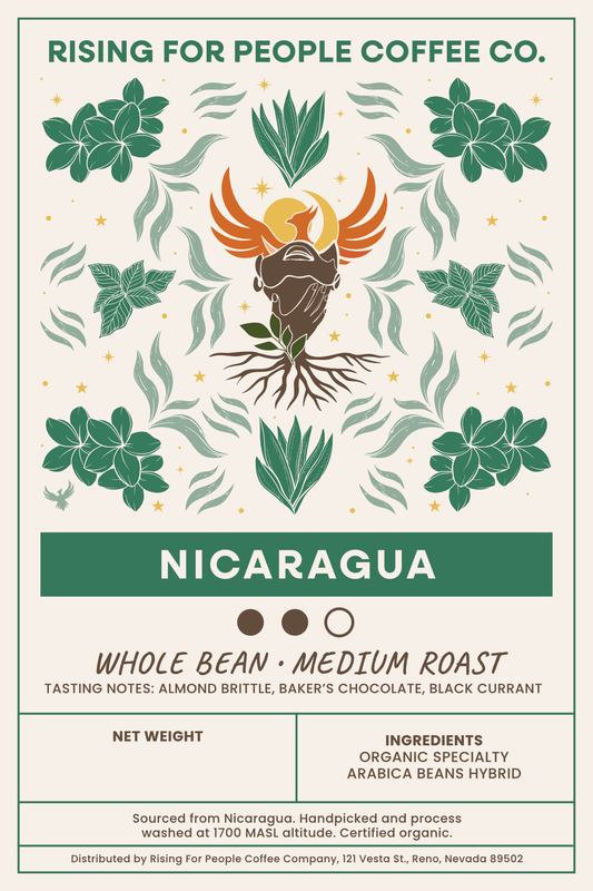 4x6 Nicaragua WB MR Label - NeoCity Creative - Stickers