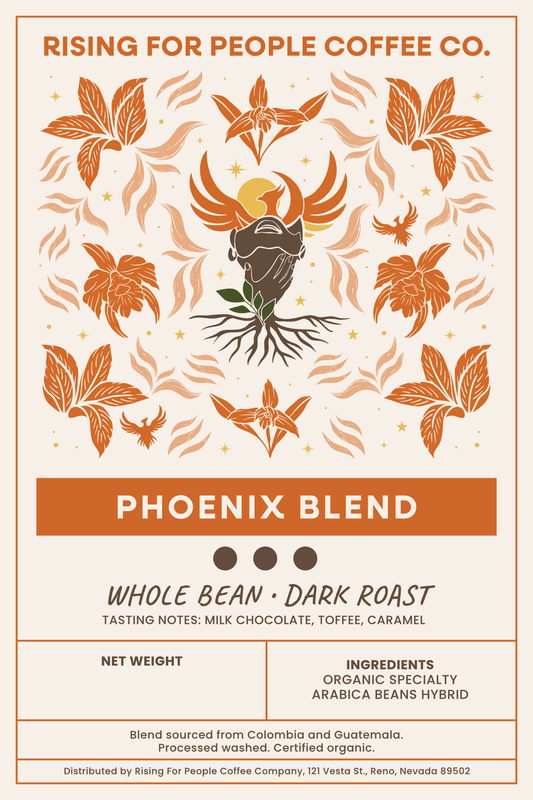 4x6 Phoenix Blend WB DR Label - NeoCity Creative - Stickers