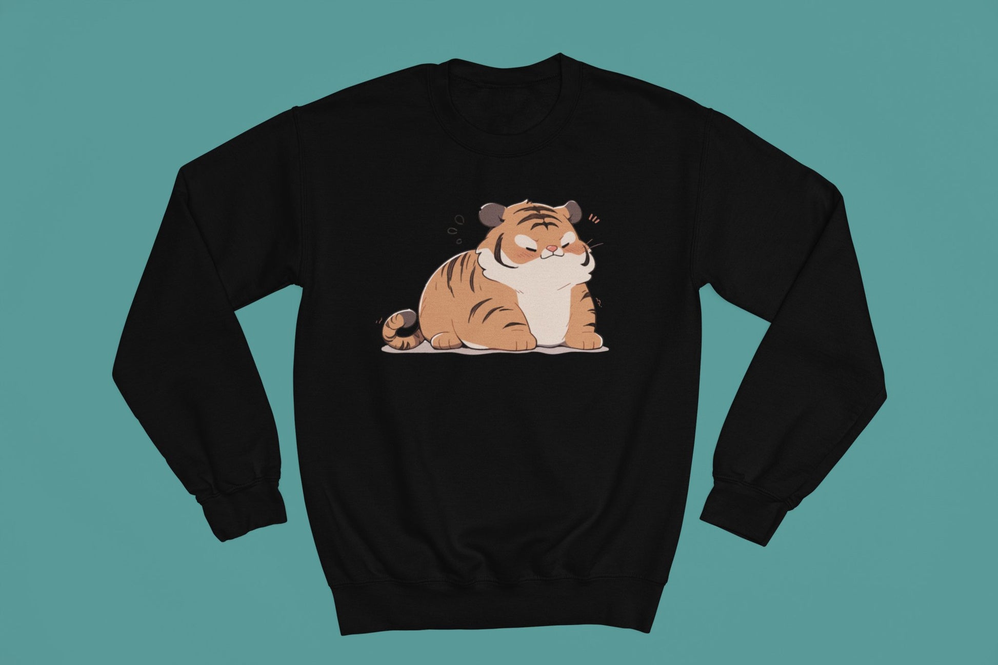 Chonky Tiger Crewneck - NeoCity Creative - Crewneck