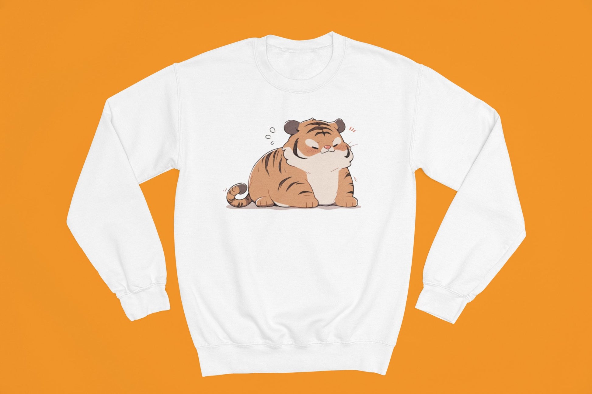 Chonky Tiger Crewneck - NeoCity Creative - Crewneck