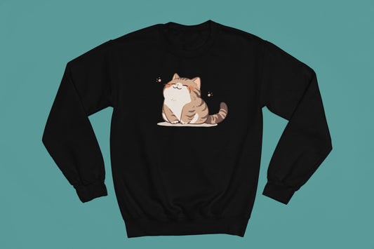 Feeling Good Cat Crewneck - NeoCity Creative - Crewneck