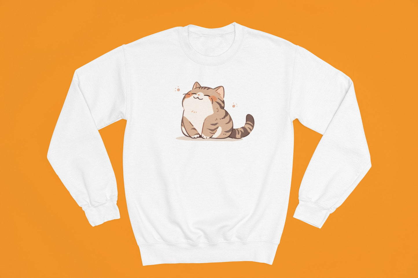 Feeling Good Cat Crewneck - NeoCity Creative - Crewneck