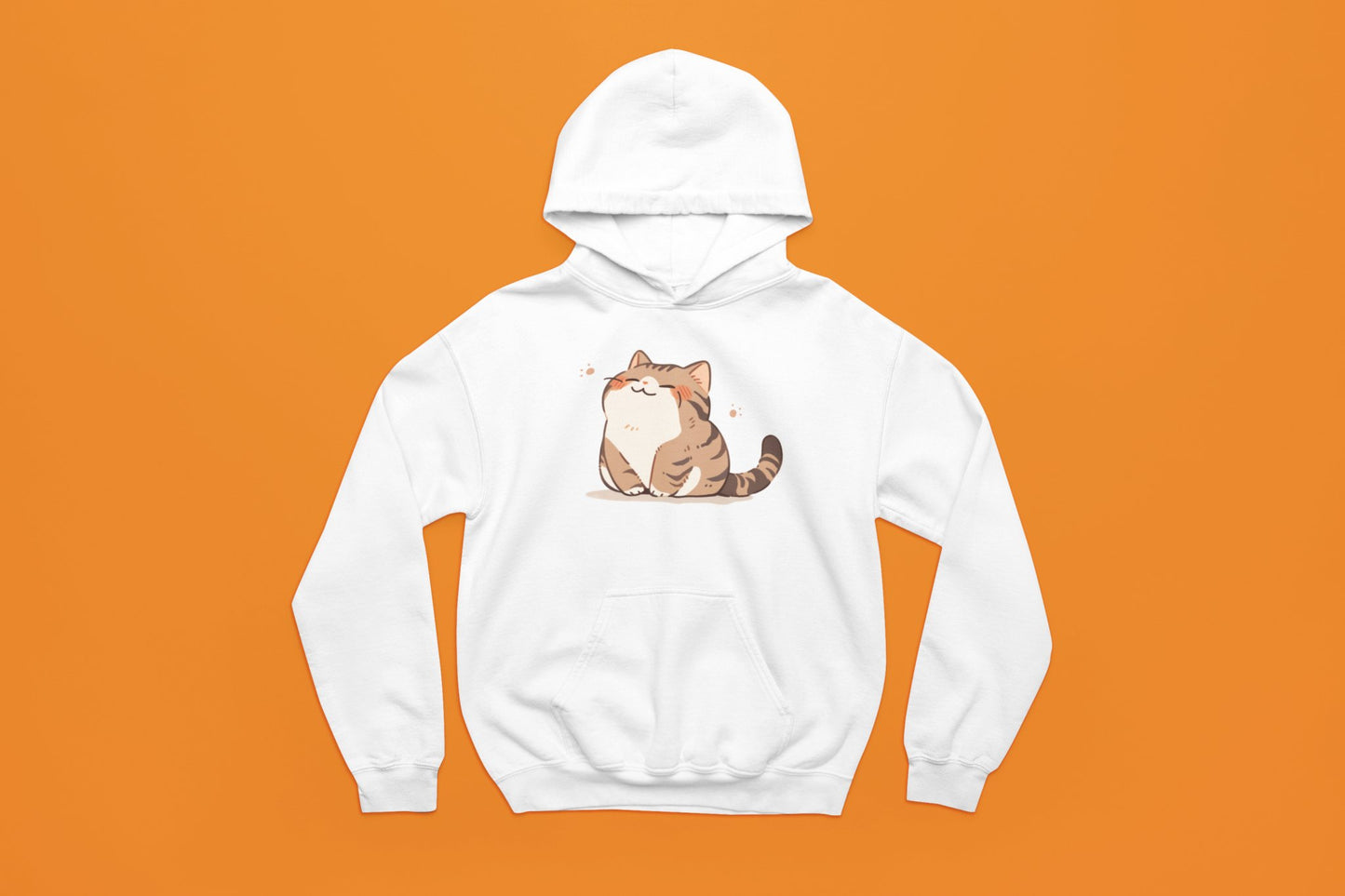 Feeling Good Cat Hoodie - NeoCity Creative - Hoodie