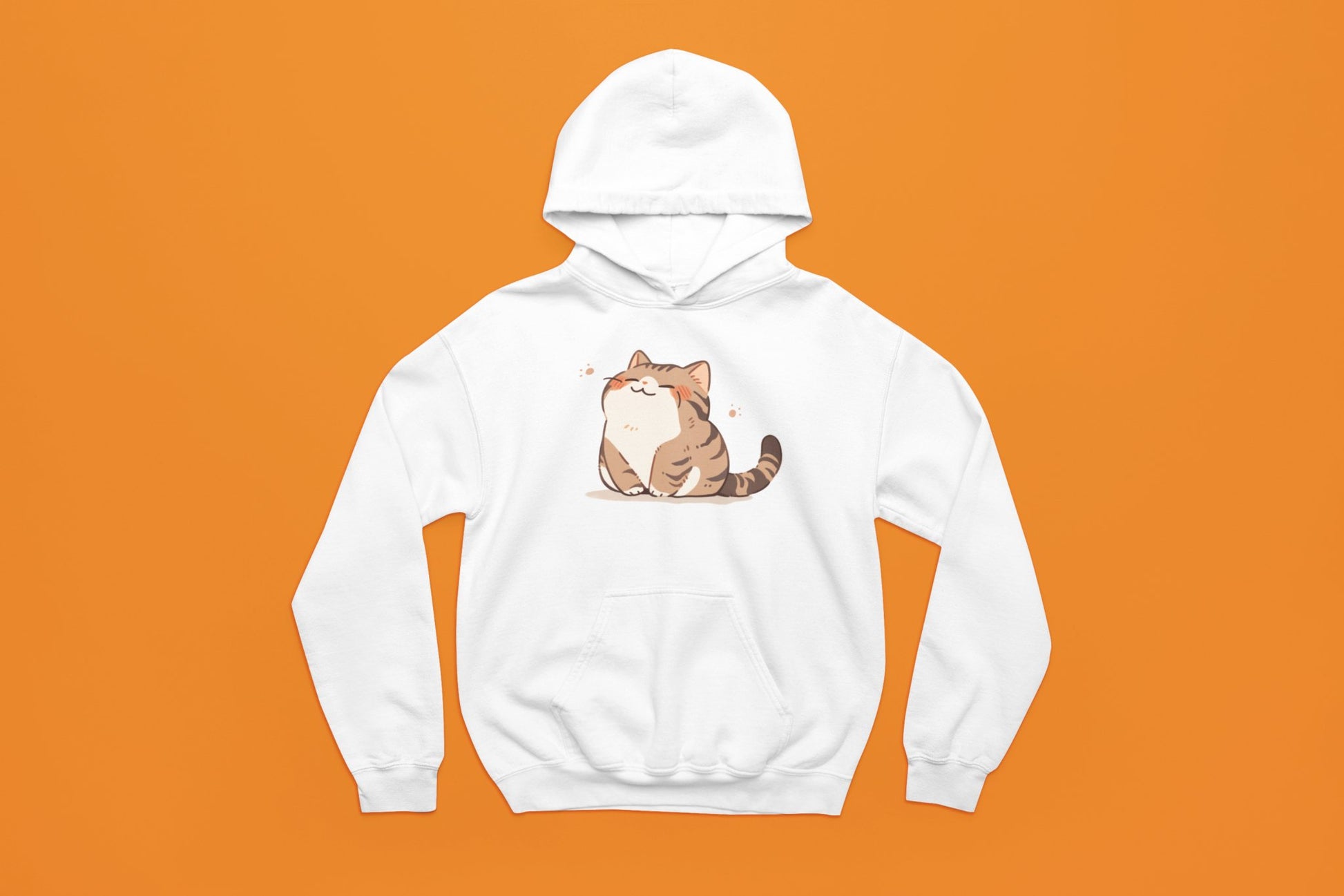 Feeling Good Cat Hoodie - NeoCity Creative - Hoodie
