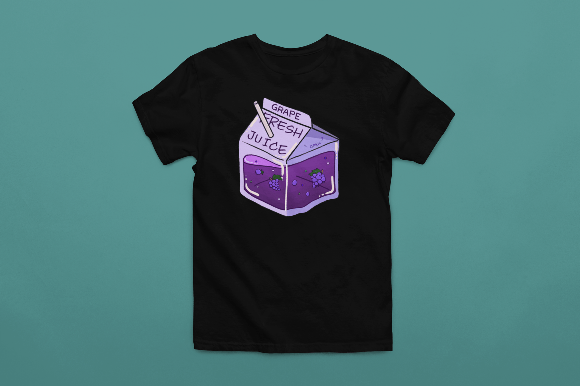 Grape Juice Box T-Shirt - NeoCity Creative - Shirt