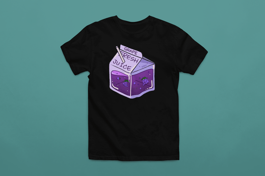 Grape Juice Box T-Shirt - NeoCity Creative - Shirt