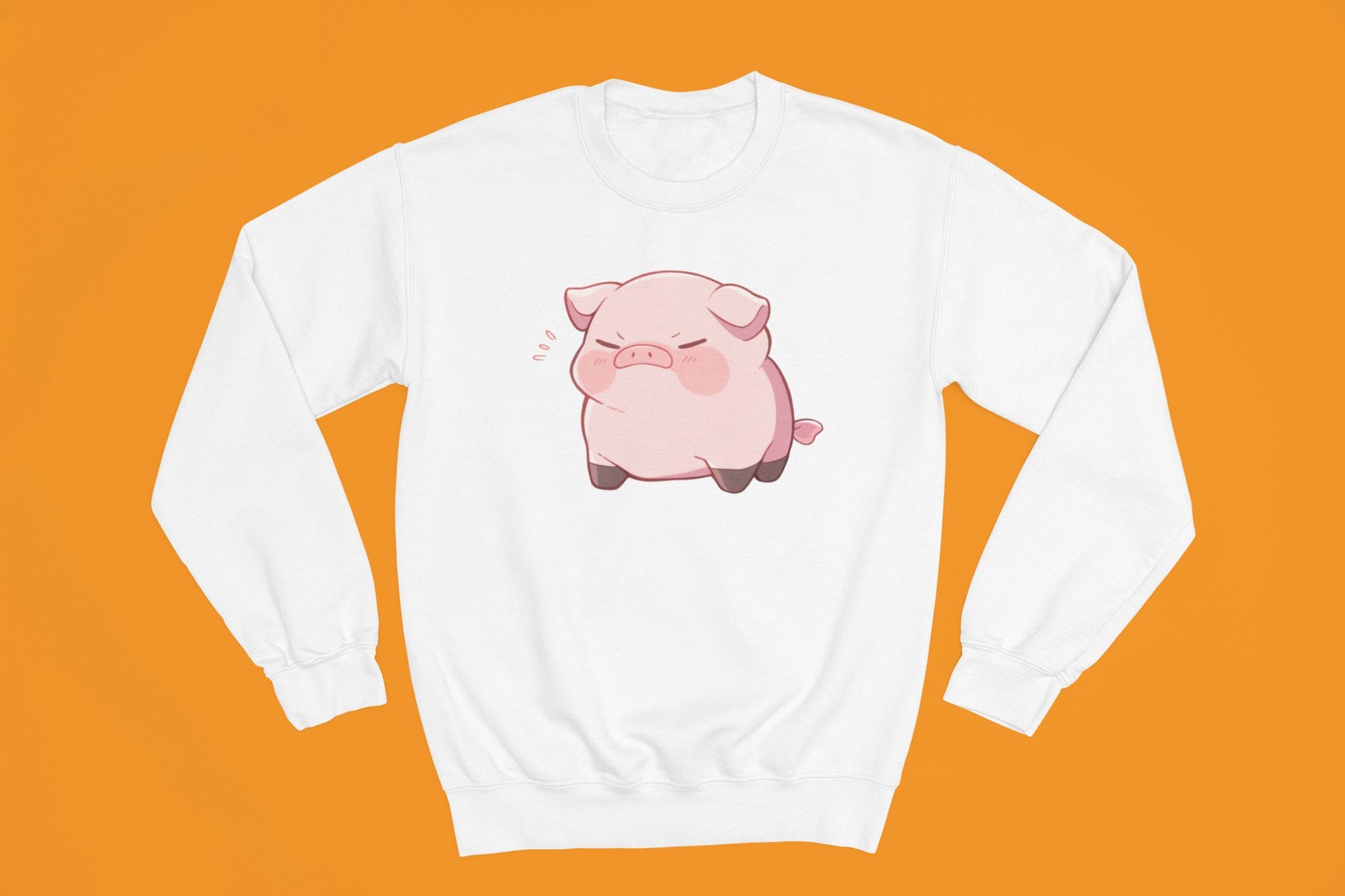 Grumpy Pig Crewneck - NeoCity Creative - Crewneck