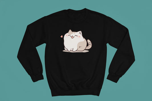 Happy Cat Crewneck - NeoCity Creative - Crewneck