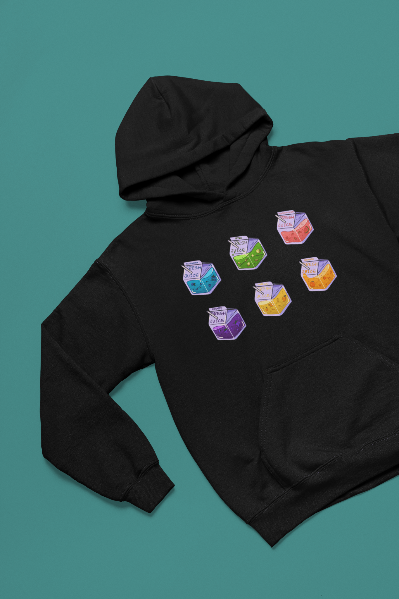 Juice Box Collection Hoodie - NeoCity Creative - Hoodie