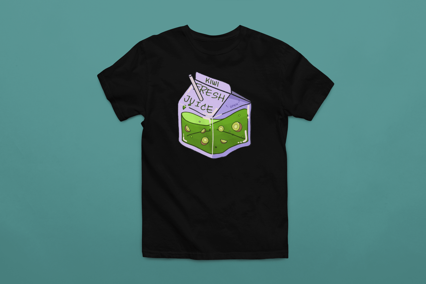 Kiwi Juice Box T-Shirt - NeoCity Creative - Shirt