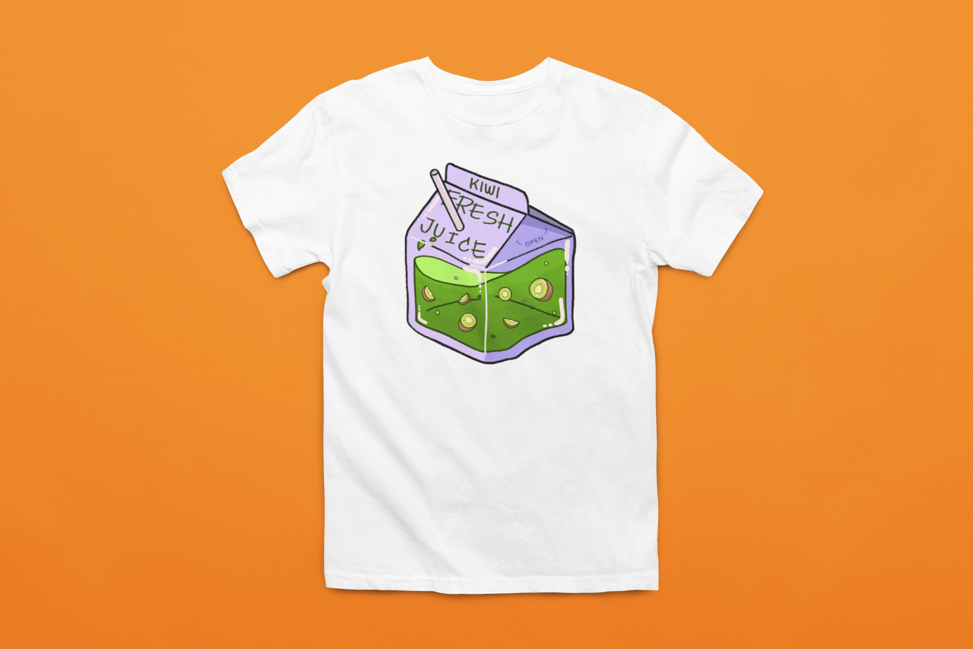 Kiwi Juice Box T-Shirt - NeoCity Creative - Shirt