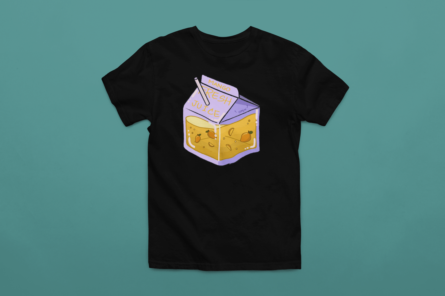 Mango Juice Box T-Shirt - NeoCity Creative - Shirt