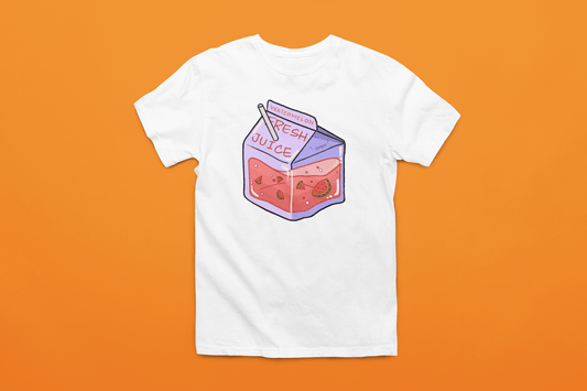 Watermelon Juice Box T-Shirt - NeoCity Creative - Shirt