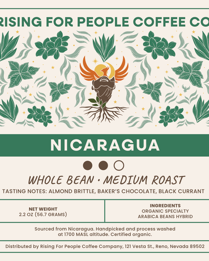 4x4 Nicaragua WB MR Label - NeoCity Creative - Stickers