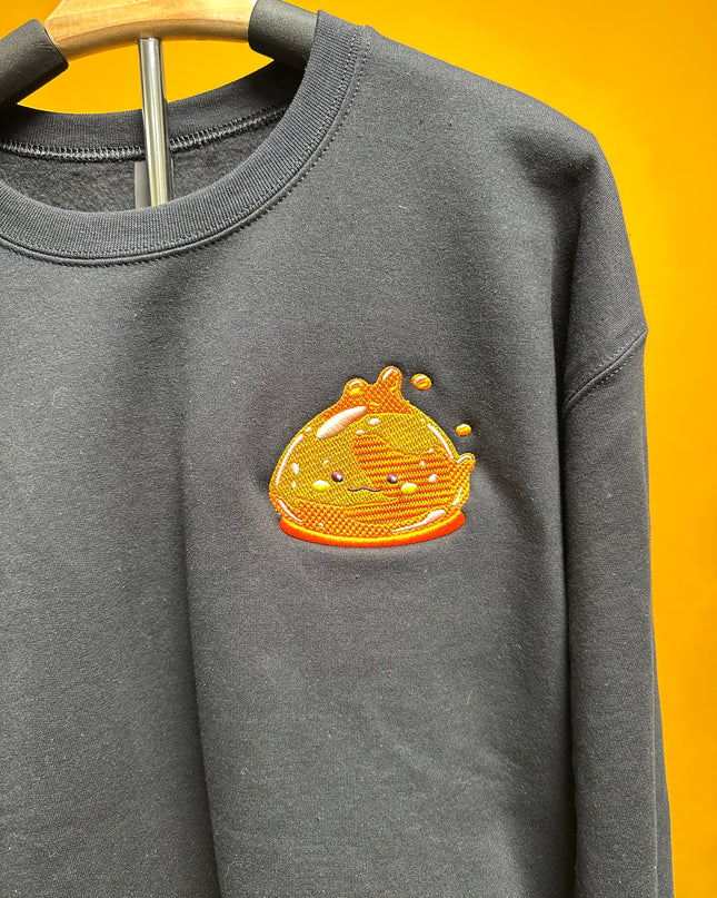 Orange Slime Crewneck