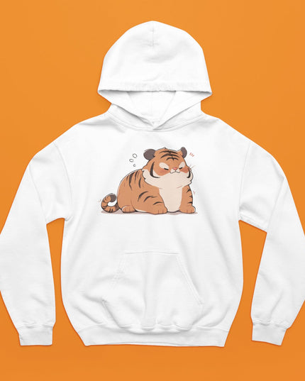 Chonky Tiger Hoodie - NeoCity Creative - Hoodie