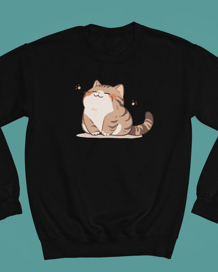 Feeling Good Cat Crewneck - NeoCity Creative - Crewneck