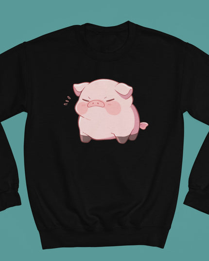 Grumpy Pig Crewneck - NeoCity Creative - Crewneck