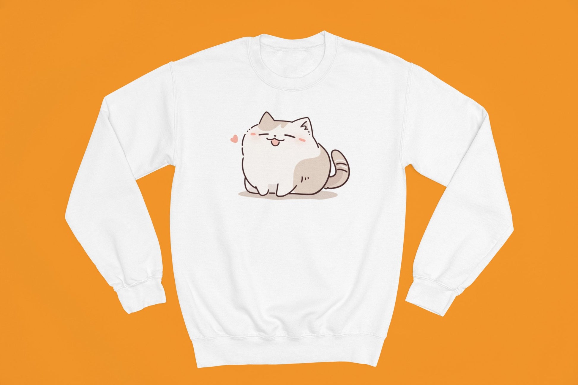Happy Cat Crewneck - NeoCity Creative - Crewneck